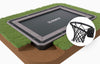 Rectangular | 360 x 250 cm Trampoline + Basketball Hoop